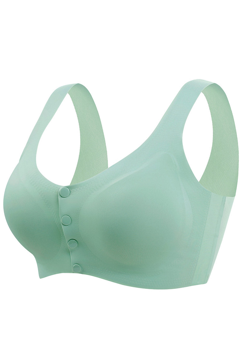 Women Plus Nursing Cotton Feeding Bra Size Front Buckle Bra