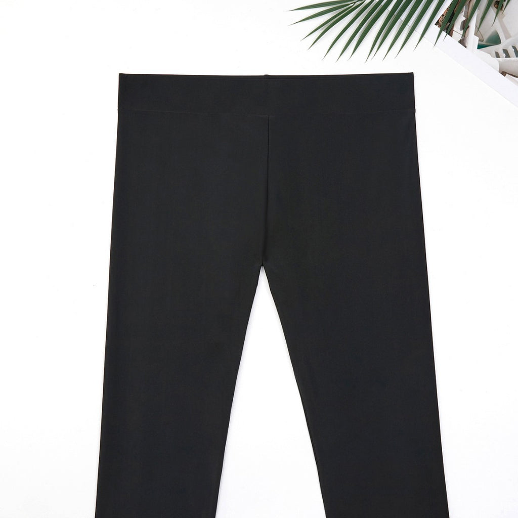 New Solid Color High-Waist Slimming Quick-Dry Waterproof Women's Diving Pants