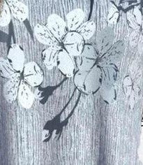 Summer Printed V-Neck Lace Detail Short Sleeve Casual Women's Top