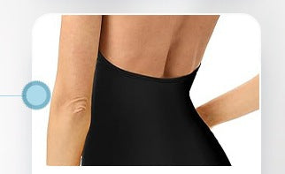 Solid Color One-Piece Halter Neck Swimsuit - Slimming, Belly-Covering Spring Swimwear for Women