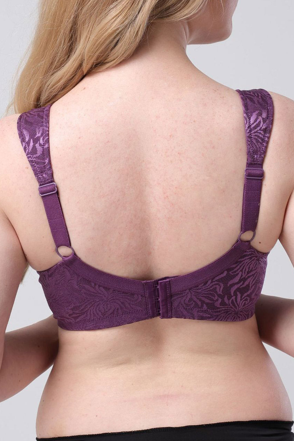 Women Minimizer Comfort Non Padded Wirefree Plus Size Bra
