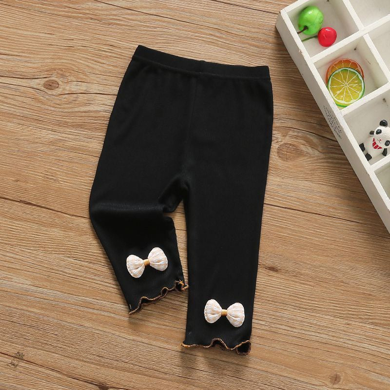 Girls’ Summer Leggings – Soft, Breathable & Adorable Baby and Toddler Everyday Wear - RAC26JP5408BATB