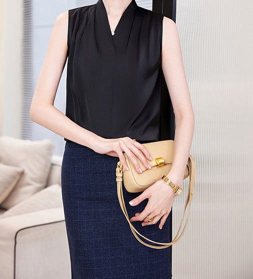 Fashionable Elegant V-Neck Sleeveless Vest for Women