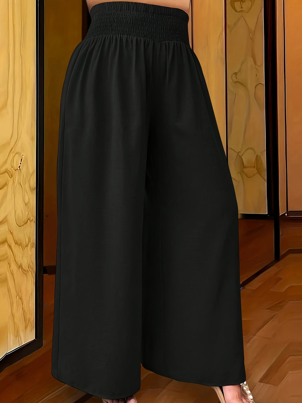 Women's Plus Size Summer Loose Wide Leg Pants