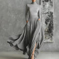 Women's Elegant Slim-Fit Two-Piece Dress Set