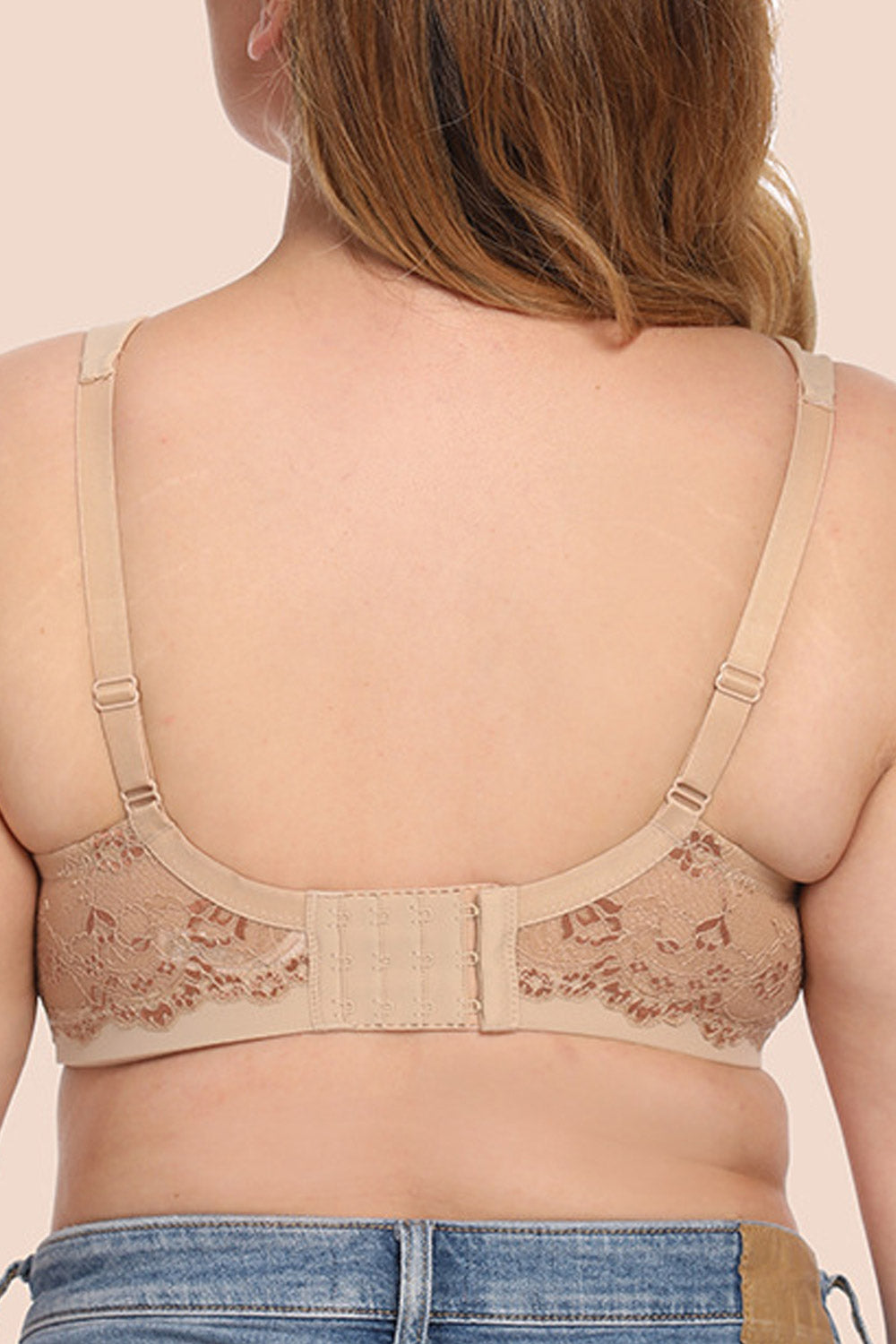 Women Plus Full Figure Wireless Smoothing Bra