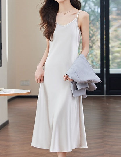 Women’s Spring & Summer Slim-Fit Base Skirt – Elegant, Figure-Flattering Style