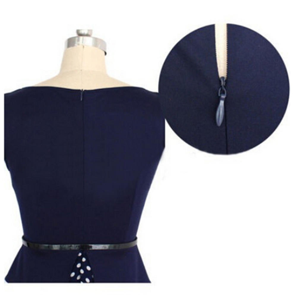 Women Polka Dot Bottom Dress