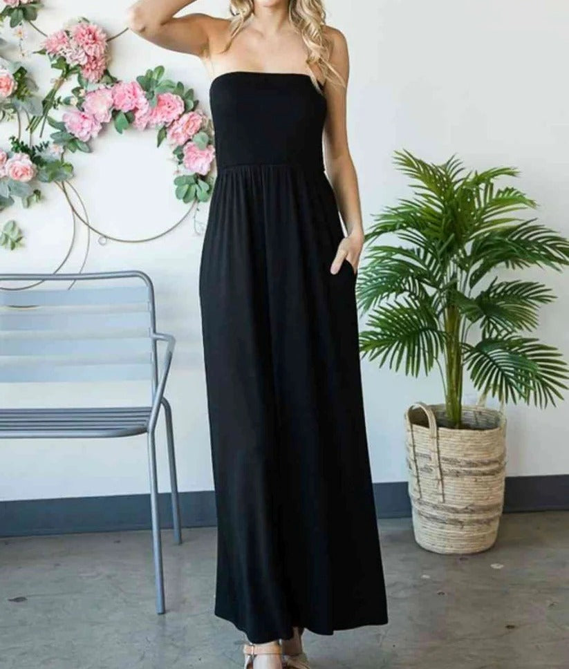 Women's Heimish Full Size Strapless Maxi Dress