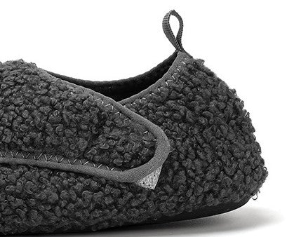 Autumn and Winter Velvet Cotton Slippers for Boys and Girls, Lazy Shoes, Non-Slip Soft-Soled Cotton Indoor Home Fitness Shoes