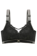 Women's Plus Size Push Up Full Coverage Comfort Wirefree Lift Bra