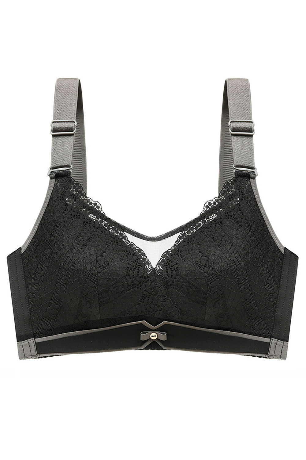 Women's Plus Size Push Up Full Coverage Comfort Wirefree Lift Bra