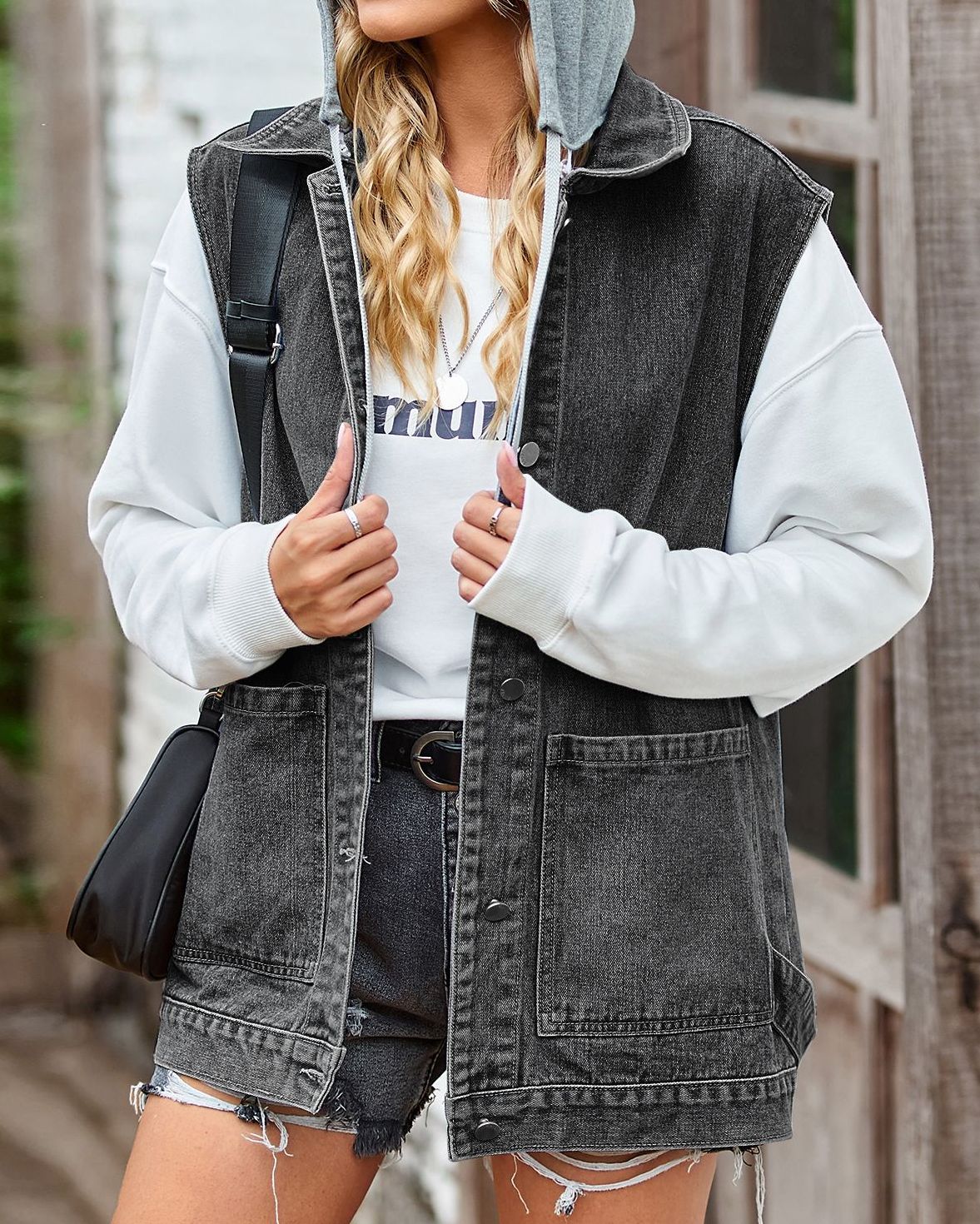Women’s New Loose Casual Denim Vest – Sleeveless Top