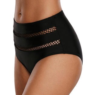 Women Soft Solid Colored Stretchy Seamless Breathable Swimwear Short