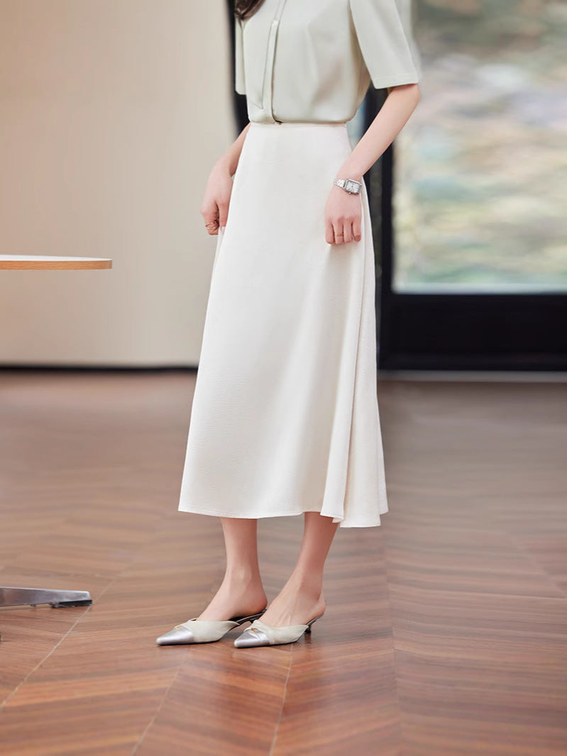 Women’s High-Waist A-Line Umbrella Skirt Dress