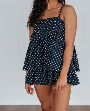 Printed Elegant Suspender Jumpsuit for Women