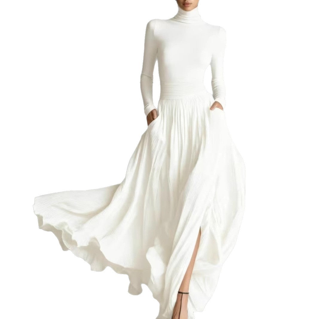 Women's Elegant Slim-Fit Two-Piece Dress Set