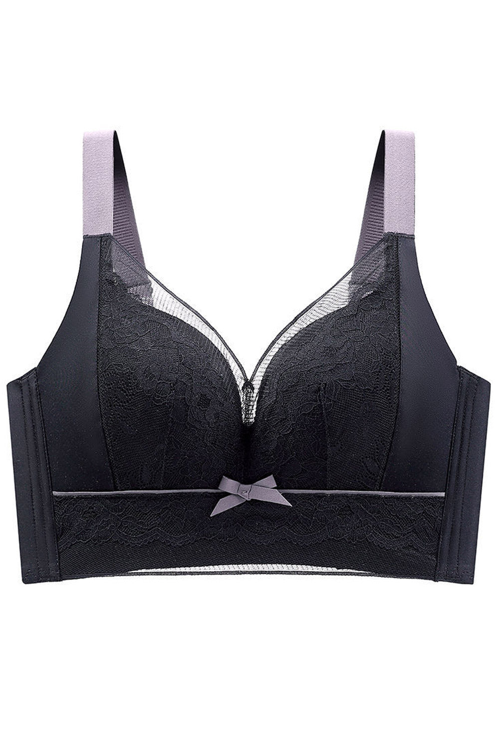 Women Plus Push Up Adjustable Bra Tube Top Sagging Lace Bra