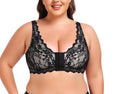 Plus Size Lace Full Cup Bra with Side Breast Support | Comfort Fit Supportive Vest Bra