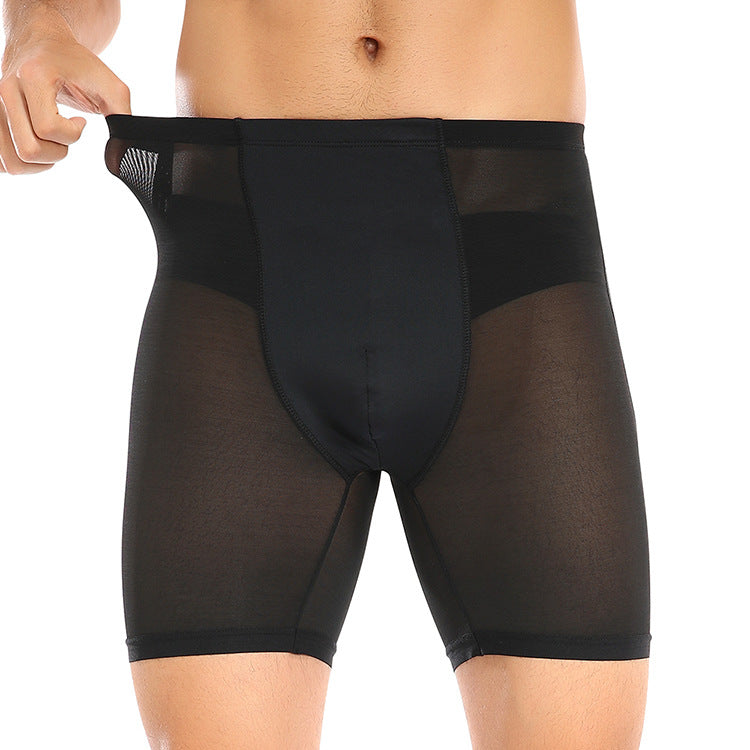 Men’s Butt Lifter Padded Hip-Enhancing Shorts – Thickened Buttock-Lifting Design, Four-Corner Compression Underwear