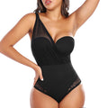 New Design One-Shoulder Push-Up Bra Body-Shaping Tummy Control One-Piece Intimates