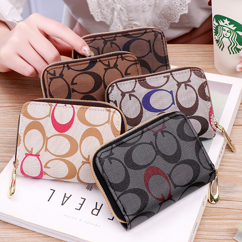 Women's Accordion Card Holder Wallet – 2026 Fashionable Multi-Card & Coin Organizer, Personalized, Multi-Functional