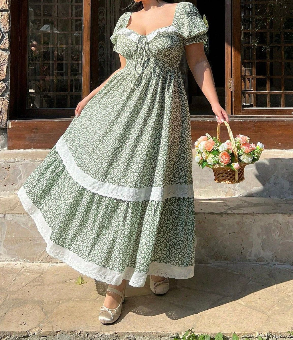 Women's Summer New Floral Long Dress