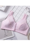 Women Plus 4 Button Front Closure Maternity Bra