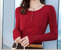 Women's Autumn & Winter Casual Elegant Round Neck Knitted Top