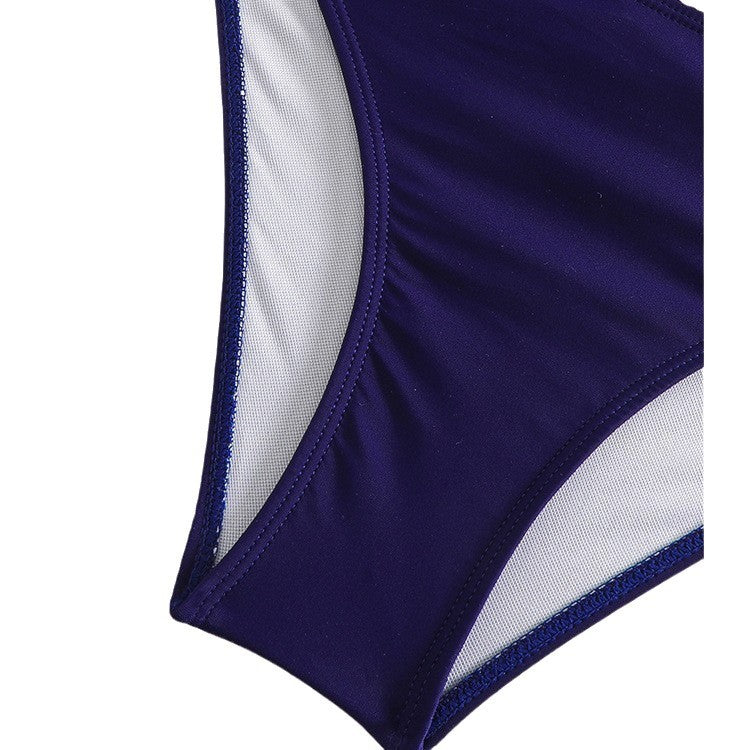 New Printed Flag Bikini Set with Gathered Details