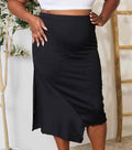 Women's Culture Code Full Size High Waist Midi Skirt
