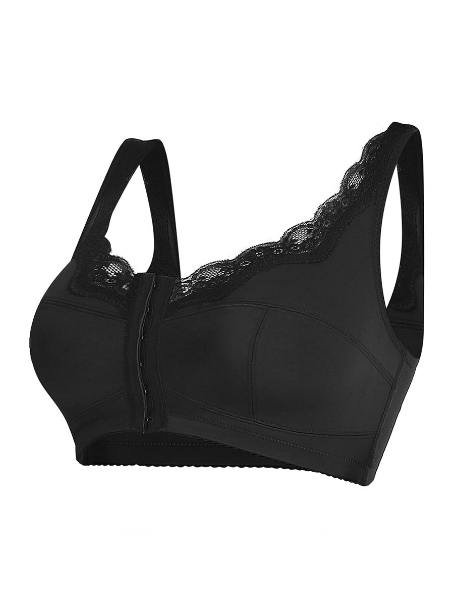 Wire-Free Lace Plus-Size Bra, Lightweight Design, Oversized Lingerie, BCDEF Cups