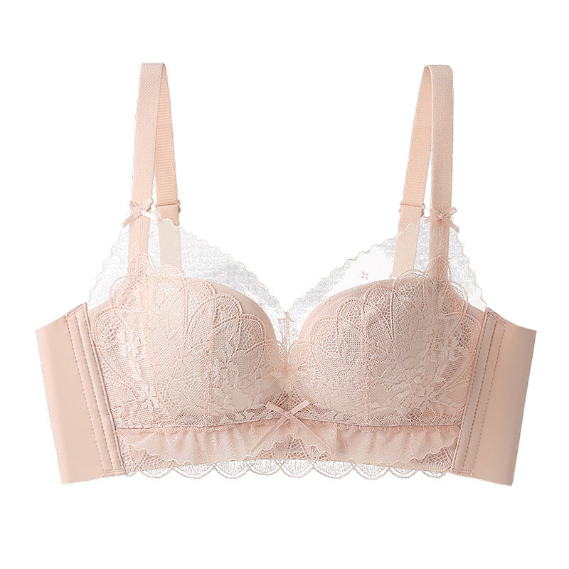 Push-Up Wireless Bra for Small Bust – Medium Thin Cup, Side Support, Adjustable & Comfortable Fit