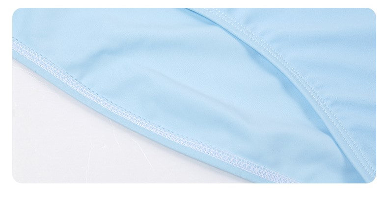 Women's Fashion Backless One-Piece Swimsuit with Built-In Swim Skirt | Modest Anti-Exposure Design for Beach & Pool