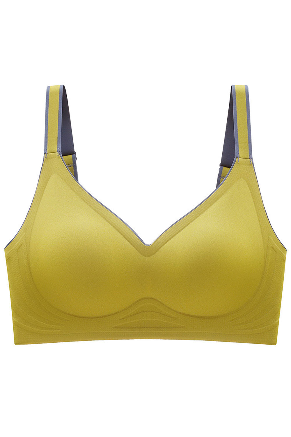 Women No Steet Ring Adjustable Latex Bra