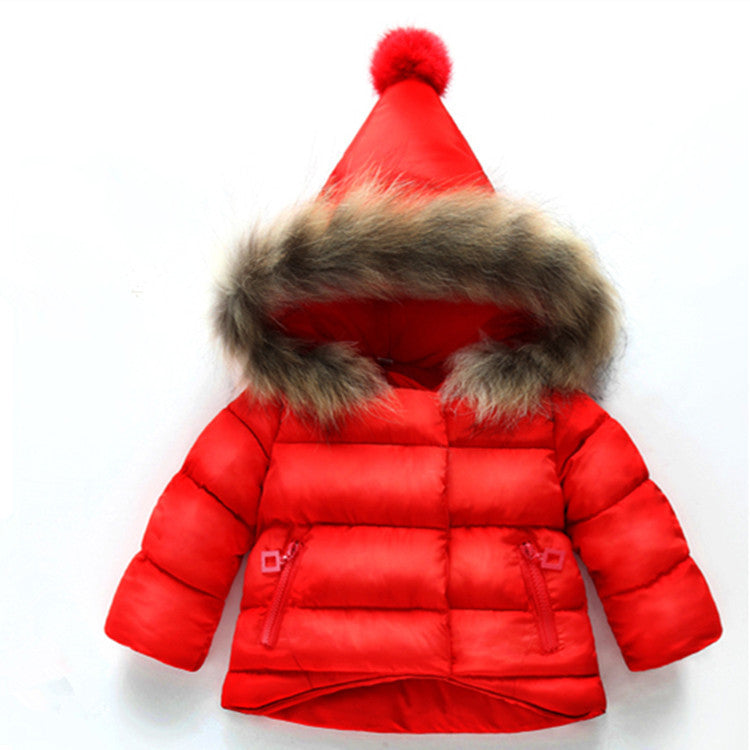 Girls' Puffer Hooded Jacket (39)