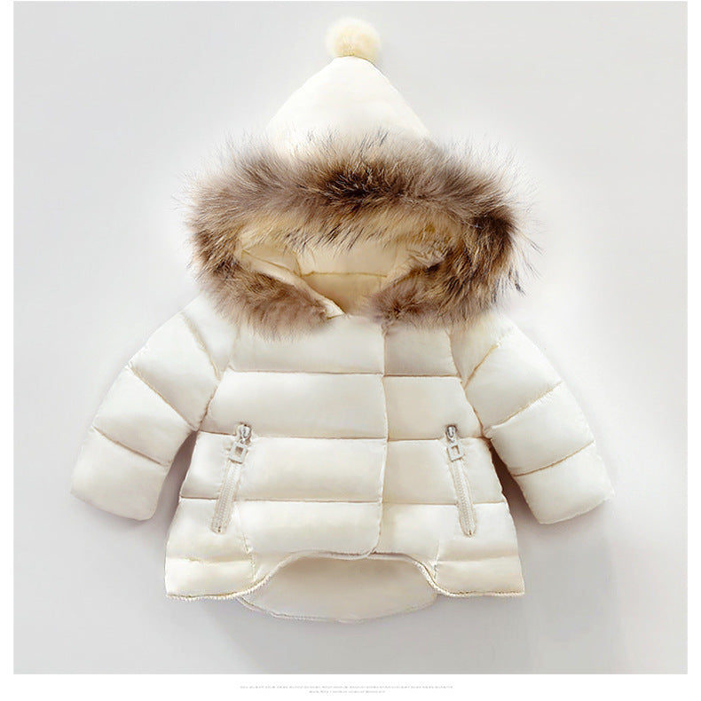 Girls' Puffer Hooded Jacket (39)
