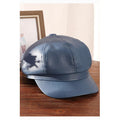 Women Breathable & Warm Pu Leather Winter Cap
