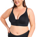 Plus Size Full Cup Milk-Soft Thin Support Bra with Comfort Underwear Accessory