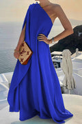 Women Fashion Vintage Printed Casual Sleeveless Boho Maxi Dress