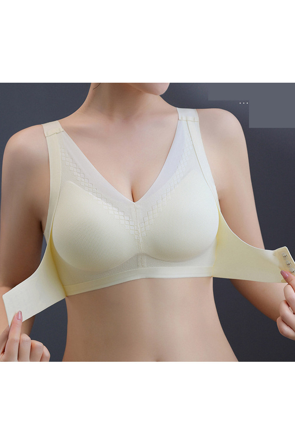 Women Plus Casual Non Trace Sports Breasts Bra