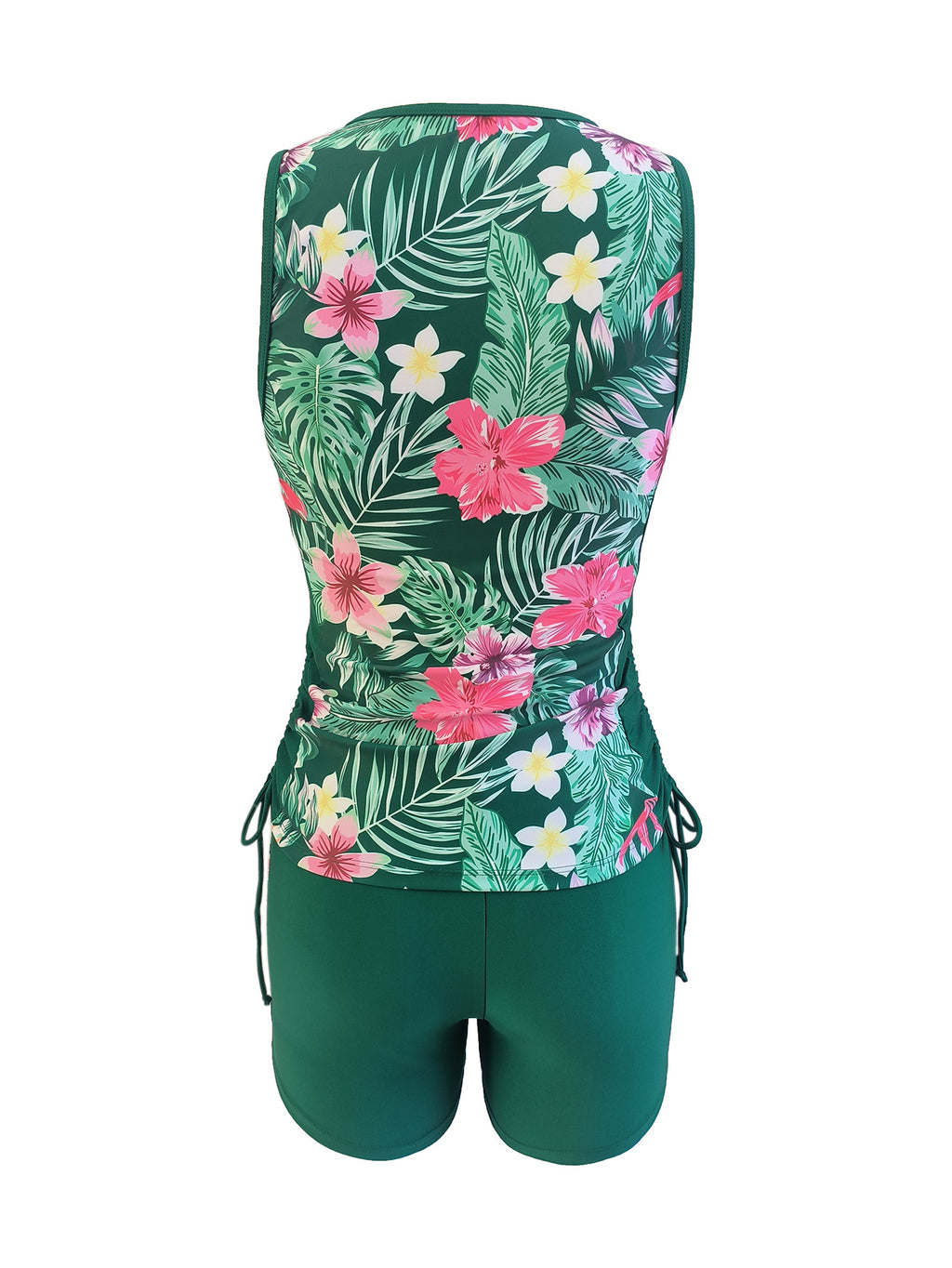 Two-Piece Printed Plus Size Swimsuit - Bikini Set