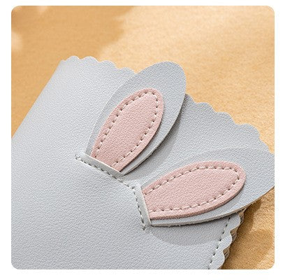 2026 New Rabbit Ear Card Holder Women’s Short Wallet – Cute Coin Purse & Fashion Card Case