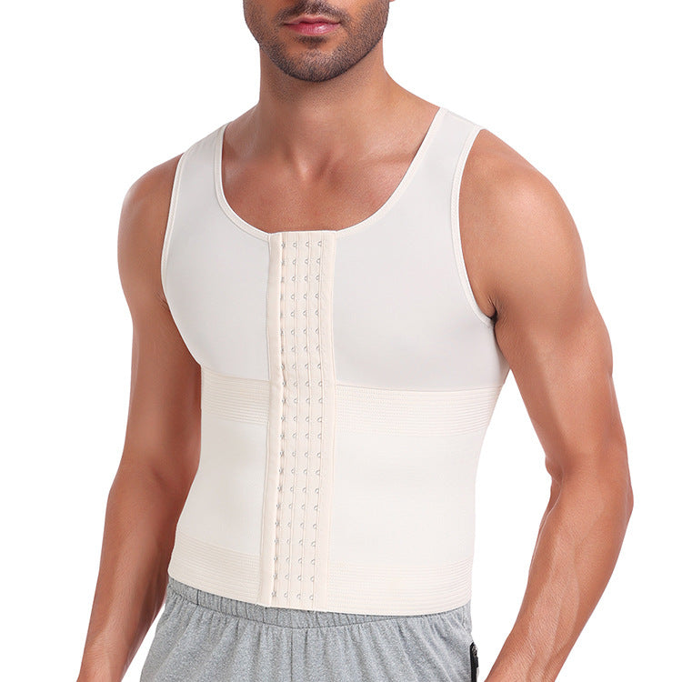 Sports Body Shaping Vest – Tight Corset Belly Control, Breathable Compression Underwear Tank