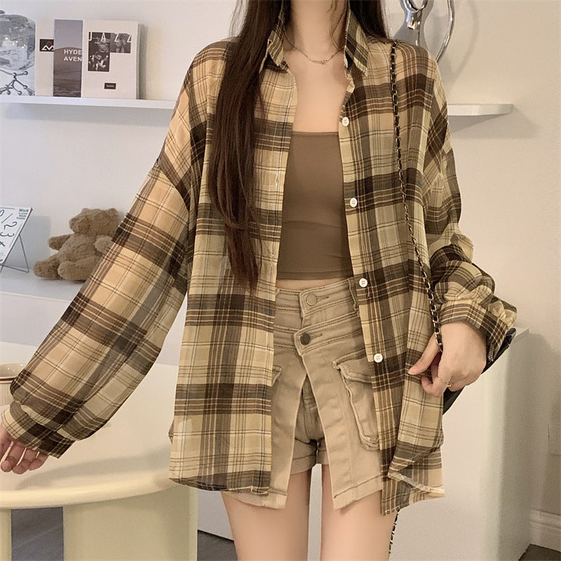 Women's Summer New Style Lazy-Fit Shirt Jacket Sun Protection Top