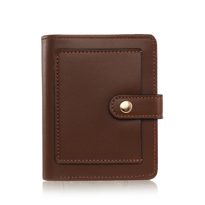 Wallet Women's Short Pendant Multi-Card Coin Purse – Mini ID & Card Bag, Fashion Multifunctional