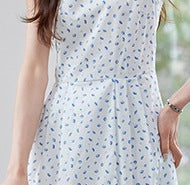 Women’s French Style Summer Seaside Vacation Elegant Long Dress