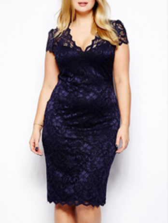 Elegant Lace Dress for Daily Wear