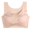 Women Solid Colored Stretchable Full Cup Sports Bra