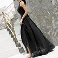 2025 New Style Halter Neck Small Evening Dress for Women – Elegant Banquet Fairy Dress | High-End Petite Temperament Lady Gown
